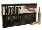 Link to Nosler Trophy Grade Ammunition Is High Quality, Production-Run Ammunition manufactured To Strict tolerances And inspected as It Is Hand-Packaged. Trophy Grade features Nosler Custom Brass And The Dependable, High performing Bullets You Know And Trust.